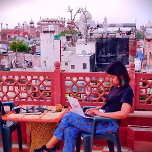 Guest house India Walking Distance From Taj Mahal-- Rooftop Taj Mahal View, Agra (Uttar Pradesh)